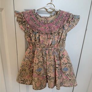 Janie and Jack Smocked Ruffle Dress 6-12 months